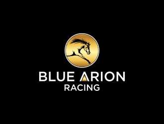 Blue Arion Racing logo design by luckyprasetyo