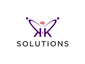 K&K Solutions logo design by Inaya