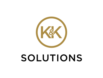 K&K Solutions logo design by diki