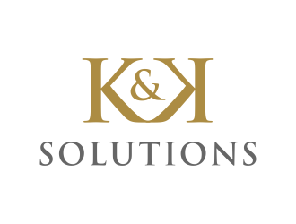 K&K Solutions logo design by diki