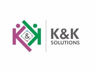 K&K Solutions logo design by langitBiru