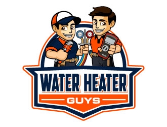 water heater guys logo design by daywalker