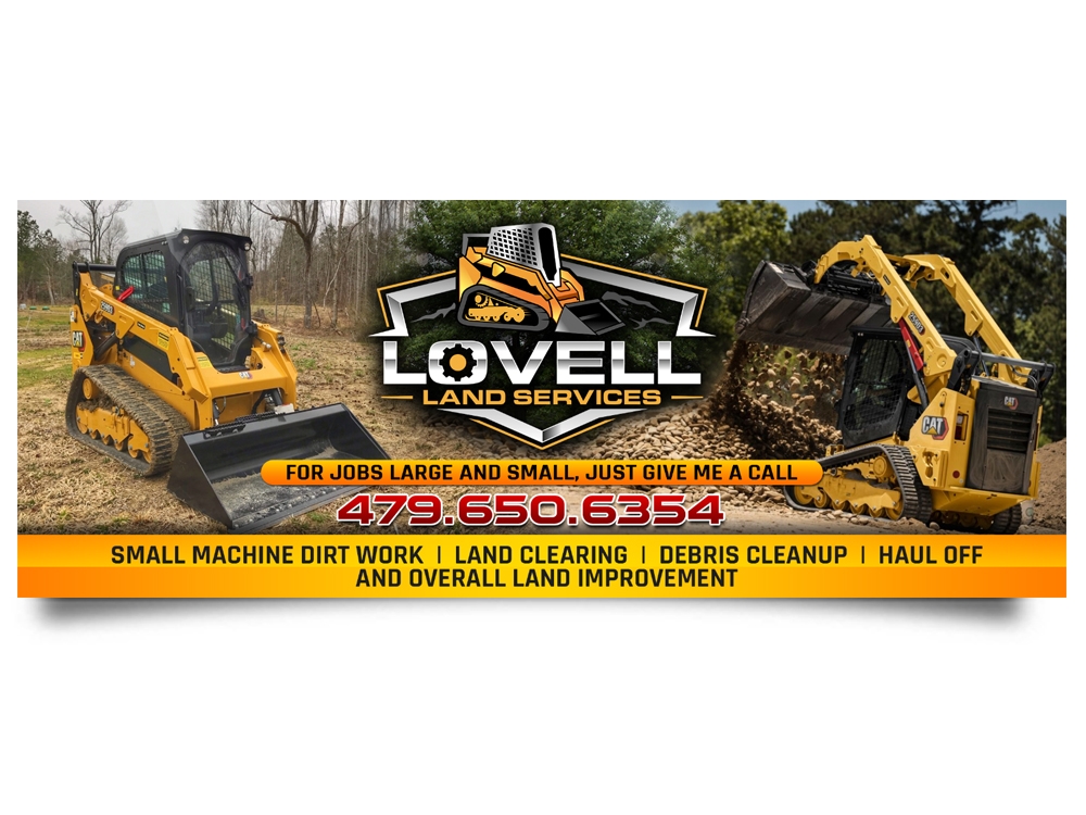 Lovell Land Services logo design by Realistis