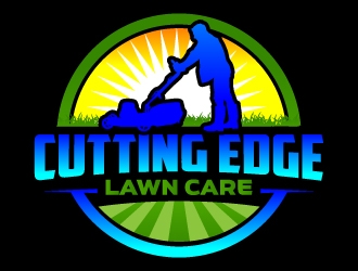 Cutting Edge Lawn Care logo design - 48hourslogo.com