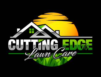 Cutting Edge Lawn Care logo design - 48hourslogo.com