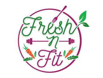 Fresh N Fit  logo design by Conception