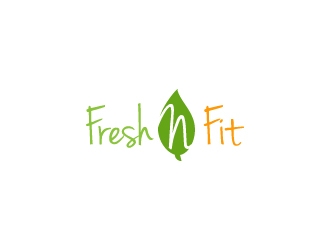 Fresh N Fit  logo design by aryamaity