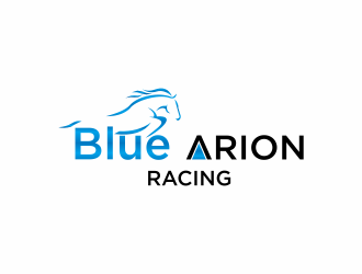 Blue Arion Racing logo design by luckyprasetyo