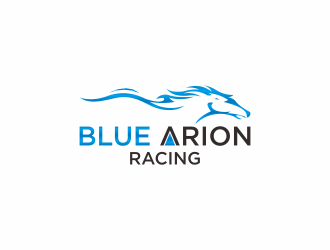 Blue Arion Racing logo design by luckyprasetyo