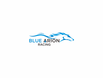 Blue Arion Racing logo design by luckyprasetyo