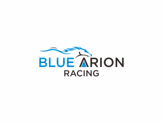 Blue Arion Racing logo design by luckyprasetyo