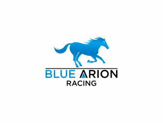 Blue Arion Racing logo design by luckyprasetyo