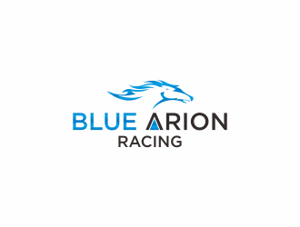 Blue Arion Racing logo design by luckyprasetyo