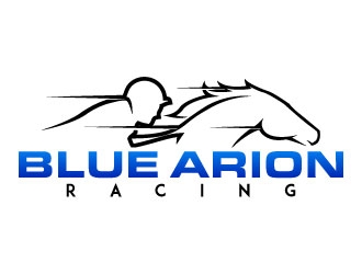 Blue Arion Racing logo design by daywalker