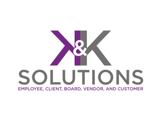 K&K Solutions logo design by rief