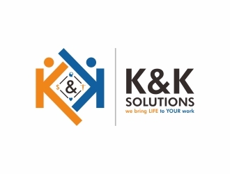 K&K Solutions logo design by langitBiru