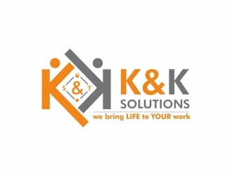 K&K Solutions logo design by langitBiru