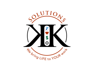 K&K Solutions logo design by cahyobragas