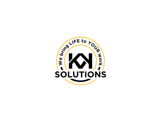 K&K Solutions logo design by Devian