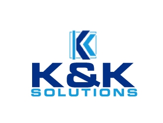 K&K Solutions logo design by AamirKhan