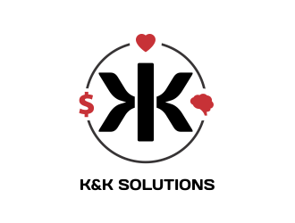 K&K Solutions logo design by dgrafistudio