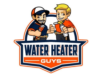 water heater guys logo design by daywalker