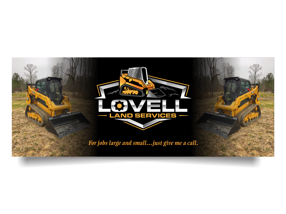 Lovell Land Services logo design by done