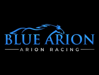 Blue Arion Racing logo design by gilkkj