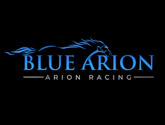 Blue Arion Racing logo design by gilkkj