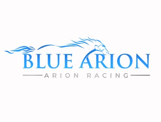 Blue Arion Racing logo design by gilkkj