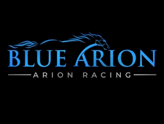 Blue Arion Racing logo design by gilkkj