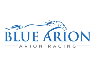 Blue Arion Racing logo design by gilkkj