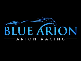 Blue Arion Racing logo design by gilkkj