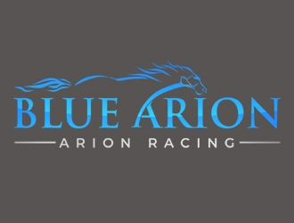 Blue Arion Racing logo design by gilkkj