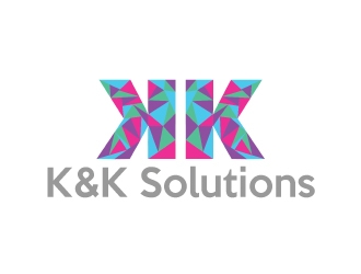 K&K Solutions logo design by AamirKhan