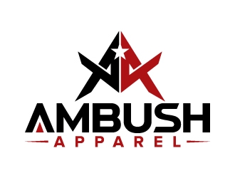 Ambush Apparel logo design by jaize