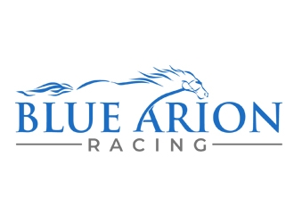 Blue Arion Racing logo design by gilkkj