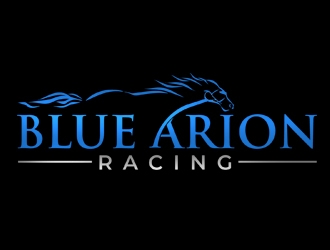 Blue Arion Racing logo design by gilkkj