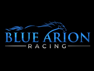 Blue Arion Racing logo design by gilkkj