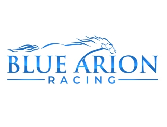 Blue Arion Racing logo design by gilkkj