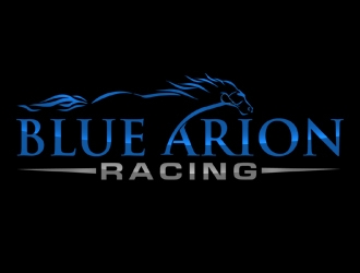 Blue Arion Racing logo design by gilkkj