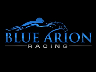 Blue Arion Racing logo design by gilkkj