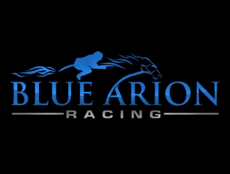 Blue Arion Racing logo design by gilkkj