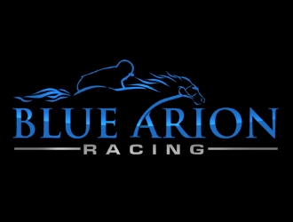 Blue Arion Racing logo design by gilkkj