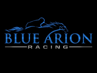 Blue Arion Racing logo design by gilkkj