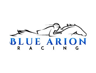 Blue Arion Racing logo design by daywalker