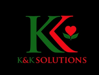 K&K Solutions logo design by AamirKhan