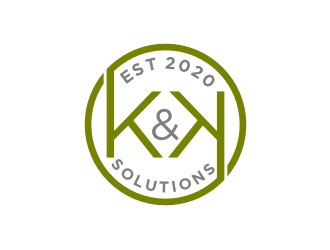 K&K Solutions logo design by bricton