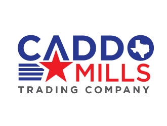 Caddo Mills Trading Company logo design by KreativeLogos