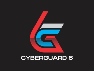 Cyberguard 6  logo design by rokenrol